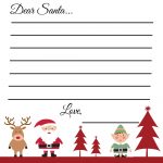 Free Printable Holiday Wish List For Kids   Free Printable Christmas List