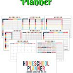 Free Printable Homeschool Planner   Free Printable Attendance Sheets For Homeschool