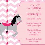 Free Printable Horse Birthday Invitations — Birthday Invitation Examples   Free Printable Horse Themed Birthday Party Invitations