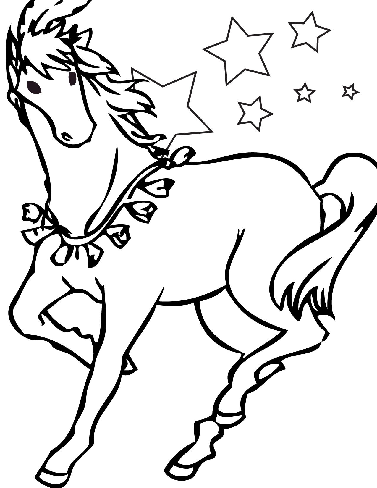 Free Printable Horse Coloring Pages For Kids | Little Ones | Horse - Free Printable Horse Coloring Pages