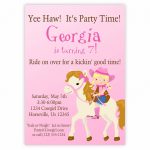 Free Printable Horse Themed Birthday Party Invitations | Free Printable   Free Printable Horse Themed Birthday Party Invitations