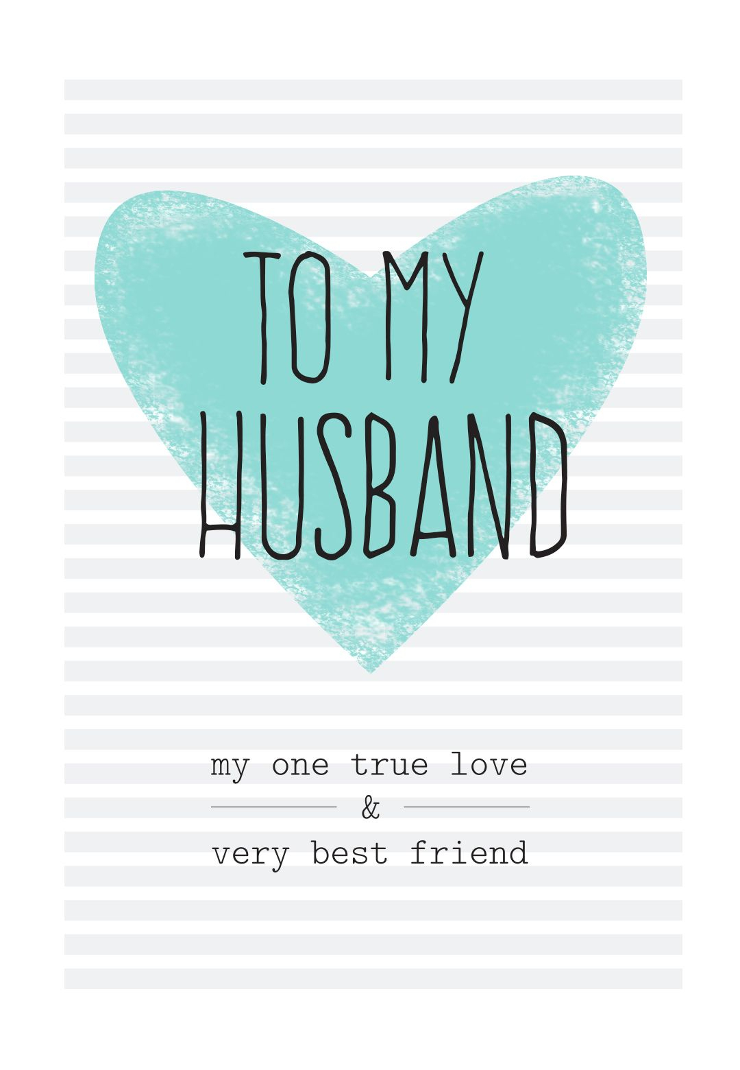 Free Printable Husband Greeting Card | Diy | Free Birthday Card - Free Printable Love Greeting Cards