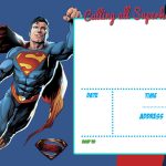 Free Printable Justice League Invitation Template | Free Printable   Free Printable Superman Invitations