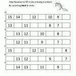 Free Printable Kindergarten Math Worksheets Counting Back In 1S To   Free Printable Kindergarten Math Activities