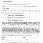 Free Printable Last Will And Testament Forms Washington State | Mbm   Free Printable Living Will Forms Washington State