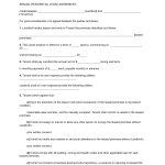 Free Printable Lease And Rental Agreement Template With Blank Form   Blank Lease Agreement Free Printable