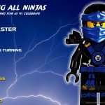 Free Printable Lego Ninjago Jay Walker Birthday Invitation   Lego Ninjago Party Invitations Printable Free