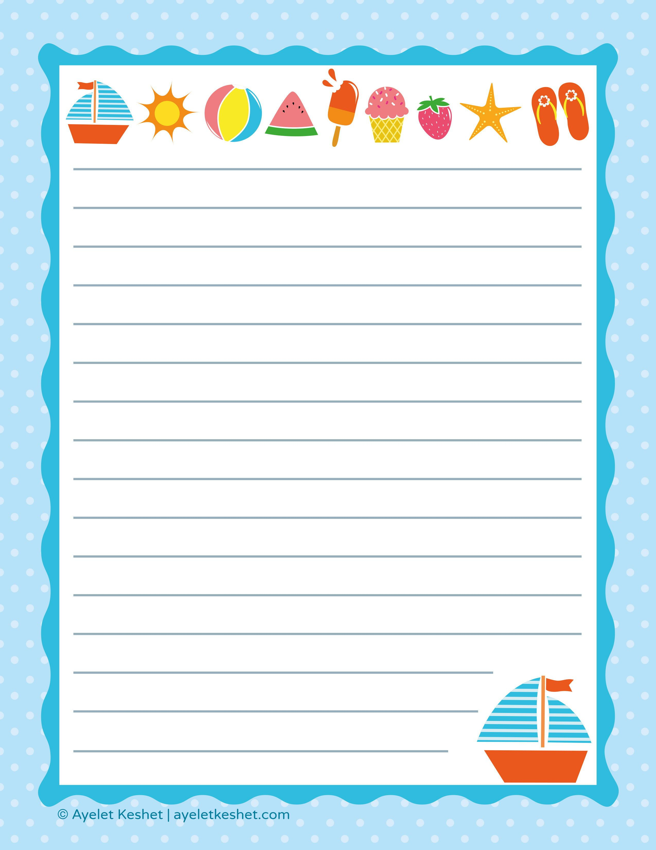 Free Printable Letter Paper | Printables To Go | Pinterest | Free - Free Printable Paper