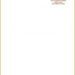 Free Printable Letterhead Examples | Template To Use When Writing   Free Printable Letterhead Templates