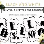 Free Printable Letters | Fonts | Pinterest | Banner Letters   Free Printable Letters Az