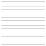 Free Printable Lined Writing Paper Template | Printables | Pinterest   Free Printable Lined Paper