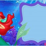 Free Printable Little Mermaid Invitation Template | Mermaid Party In   Free Little Mermaid Printable Invitations