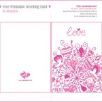 Free Printable Love Card Templates   Free Printable Love Greeting Cards