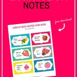 Free Printable Lunch Box Notes   Gear Up For Back To School   Frugal   Free Printable Gears