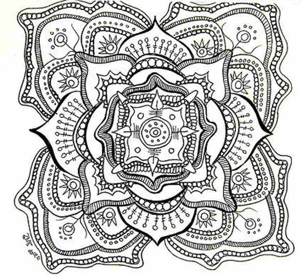 Free Printable Mandala Coloring Pages For Adults | Adult Coloring - Free Printable Coloring Book Pages For Adults