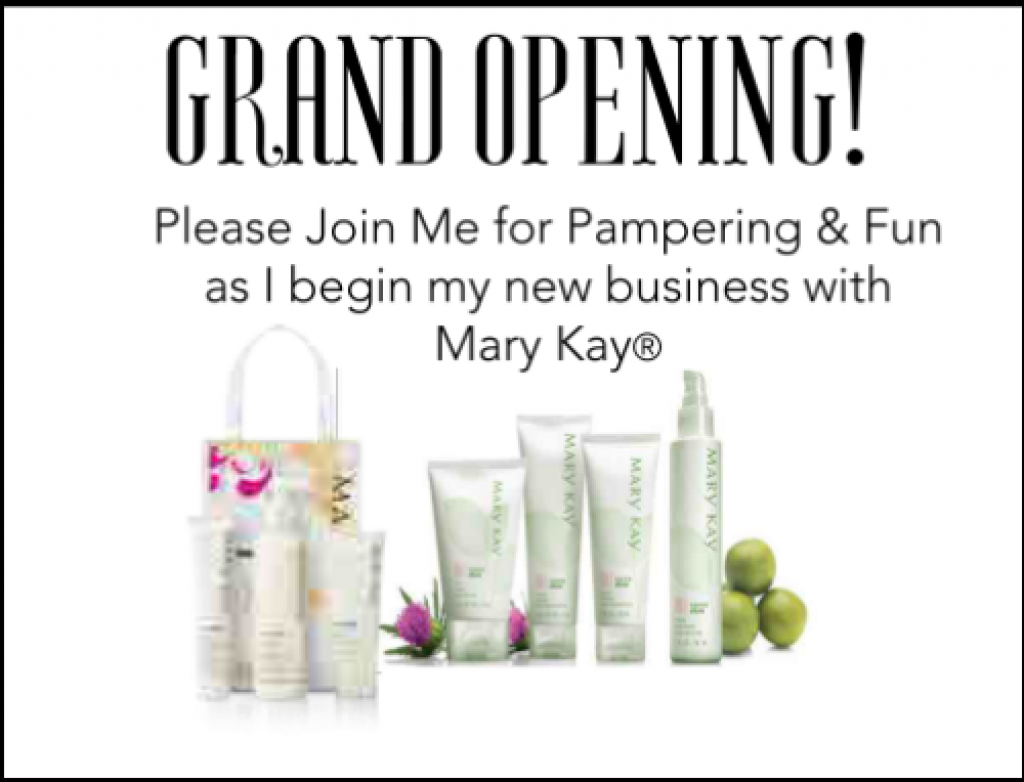 Free Printable Mary Kay® Business Debut Postcards - Qt Office® Blog - Mary Kay Invites Printable Free