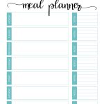 Free Printable Meal Planner Set   The Cottage Market   Free Printable Meal Planner