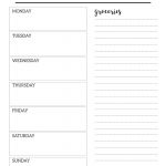 Free Printable Meal Planner Template | Organization | Pinterest   Free Printable Meal Planner