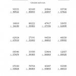 Free Printable Menu Math Worksheets | Lostranquillos   Free Printable Menu Math Worksheets