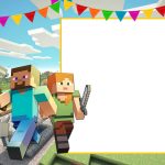Free Printable Minecraft Birthday Invitation | Free Printable   Free Printable Minecraft Birthday Party Invitations Templates