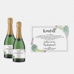 Free Printable Mini Champagne Bottle Labels 15 Brilliant Small Wine   Free Printable Mini Champagne Bottle Labels