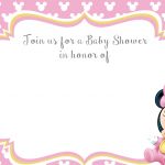 Free Printable Minnie Mouse Baby Shower Invitations Free Printable   Free Printable Minnie Mouse Baby Shower Invitations