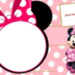 Free Printable Minnie Mouse Pinky Birthday Invitation | Design   Free Minnie Mouse Printable Templates