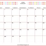 Free Printable Monthly Planner Calendar Free Printable 2016 Monthly   Free Printable Monthly Planner 2016