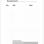 Free Printable Morning Routine Chart {Plus How To Use It} | Pinterest   Free Printable Morning Routine Chart