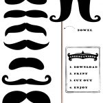Free Printable Moustache Brigade For #movember | Stacey W. Porter   Free Printable Mustache