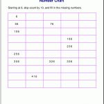 Free Printable Number Charts And 100 Charts For Counting, Skip   Free Printable Number Line To 30