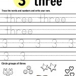 Free Printable Number Worksheets 1 9   My Mommy Style   Free Printable Number Worksheets