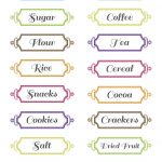 Free Printable Pantry Labels | Covers | Pinterest | Printable Labels   Free Printable Pantry Labels