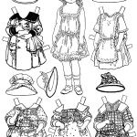 Free Printable Paper Doll Coloring Pages For Kids | Paper Dolls   Free Printable Paper Doll Coloring Pages