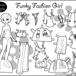 Free Printable Paper Dolls To Color | Shannon Paper Dolls | Paper   Free Printable Paper Dolls Black And White