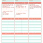 Free Printable Party Planning Checklist | It's The Little Things   Free Printable Birthday Guest List