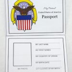 Free Printable Passports For World Thinking Day | Crafts For Work   Free Printable Passport Template