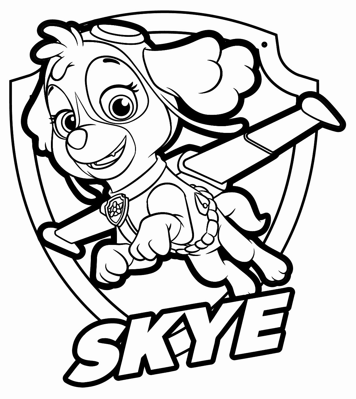 Free Printable Paw Patrol Coloring Pages Luxury Sky Entrancing 18 - Free Printable Paw Patrol Coloring Pages