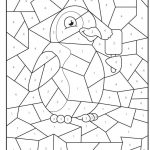 Free Printable Penguin At The Zoo Colournumbers Activity For Kids   Free Printable Activities For Kids