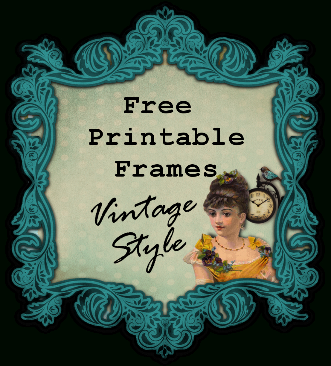 Free Printable Picture Frames - Picture Frame Ideas - Free Printable Photo Frames