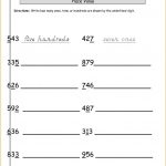Free Printable Place Value Chart Best Of Place Value Worksheets For   Free Printable Place Value Chart