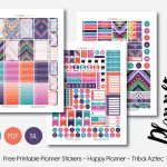 Free Printable Planner Stickers – Planner Addiction   Free Printable Happy Planner Stickers