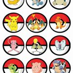 Free Printable Pokemon Cupcake Toppers | Pokemon In 2019 | Pinterest   Free Printable Pokemon Pictures