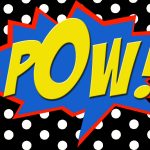 Free Printable Pow! Comic Book Word. | Super Hero Party In 2019   Free Printable Superhero Words