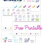 Free Printable Preschool Chore Charts   Free Printable Toddler Chore Chart