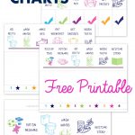 Free Printable Preschool Chore Charts | Kid Stuff | Pinterest   Children&#039;s Routine Charts Free Printable