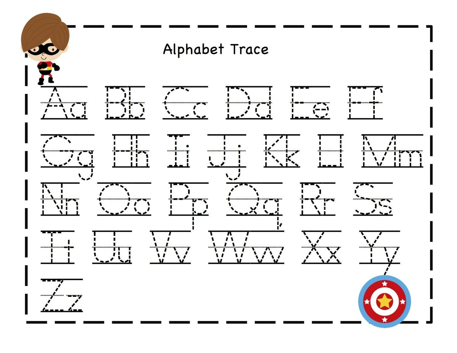 Free Printable Preschool Worksheets Tracing Letters Free Printable