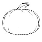 Free Printable Pumpkin Coloring Pages For Kids | Applique   Pumpkin Shape Template Printable Free