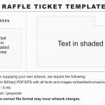 Free Printable Raffle Ticket Template Download Awesome Excel Raffle   Free Printable Raffle Ticket Template Download