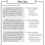 Free Printable Reading Comprehension Worksheets 3Rd Grade To   Free Printable Reading Passages For 3Rd Grade
